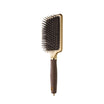 Expert Care Rectangular Brush Gold & Brown Size L