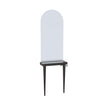 Wall-mounted Hairdresser Console with Wooden Shelf MISS ROSIE