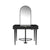 Coiffeuse SARAH Easy Centrale 2 Places Noir