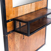 Coiffeuse RICHARD  Noire + Bois