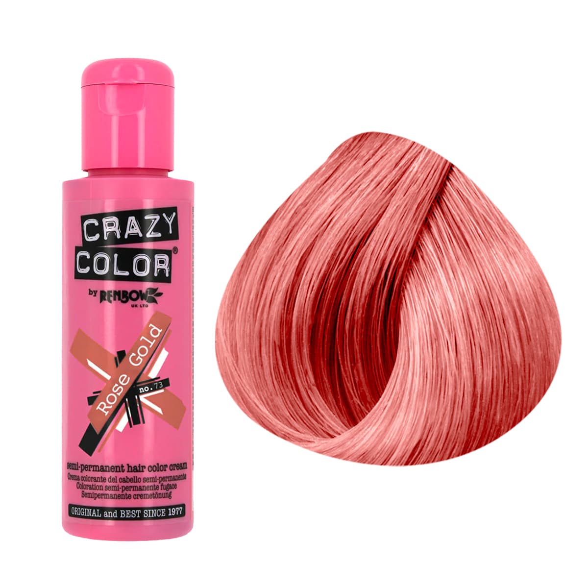 Crazy Color semi-permanent hair dye