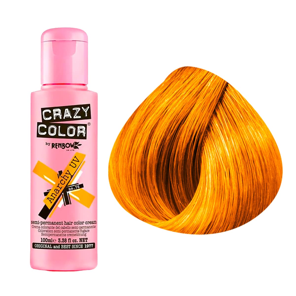 Crazy Color semi-permanent hair dye