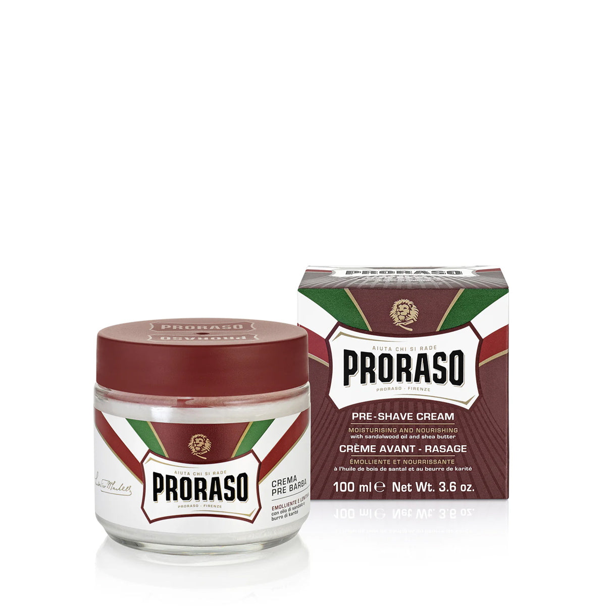 Pre-shave cream