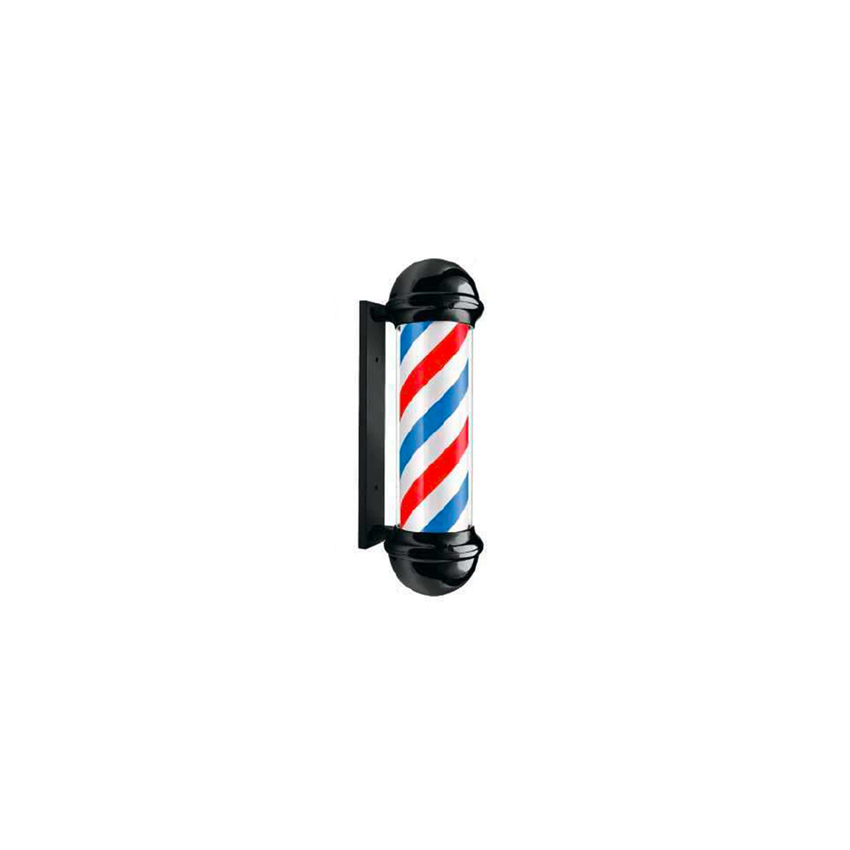 Barber Black Illuminated Sign Exterior and Interior
