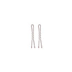 Bronze Wavy Kirby Grips 5cm Box of 200