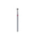 Embout Diamant Boule Rouge D3.5