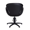 Fauteuil de Coiffure CHLOE Noir Base Etoile Noire