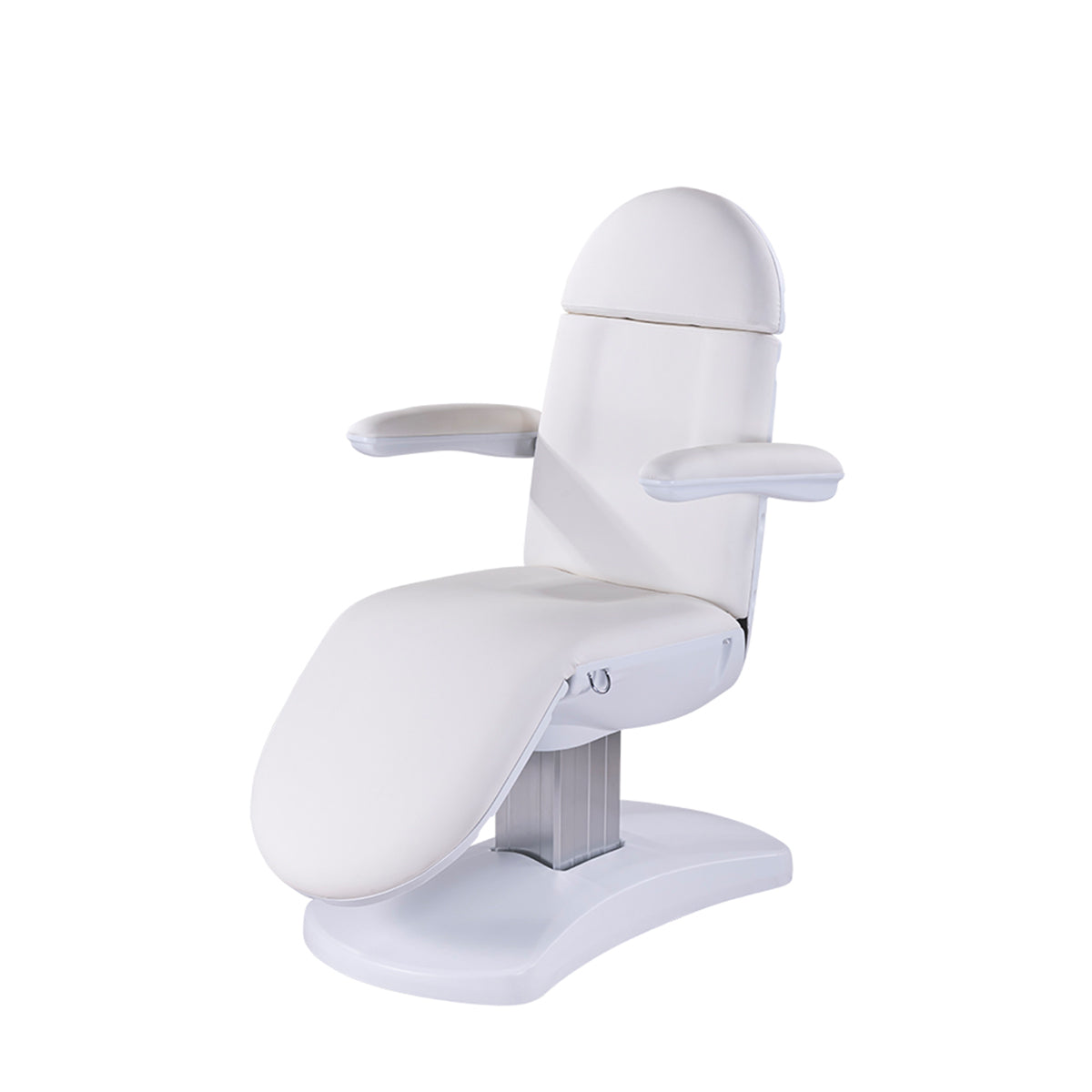 VOME SMART White Heated Aesthetic Armchair 4 Motors
