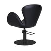 CHLOE BR Hairdressing Chair Black Black Round Base
