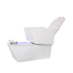 Fauteuil Pédicure GENTLE Bain de Pieds Blanc 2 Moteurs