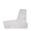 Fauteuil Pédicure GENTLE Bain de Pieds Blanc 2 Moteurs