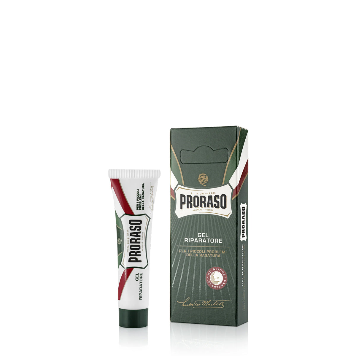 Haemostatic gel shaving cuts