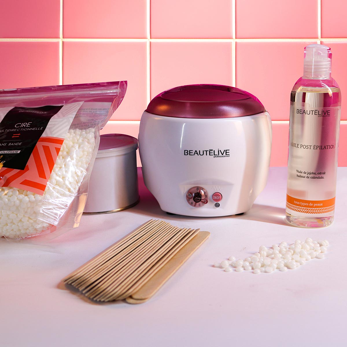 Peelable Wax Hair Removal Kit