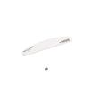 White Half-Moon Nail File 100/180 X6