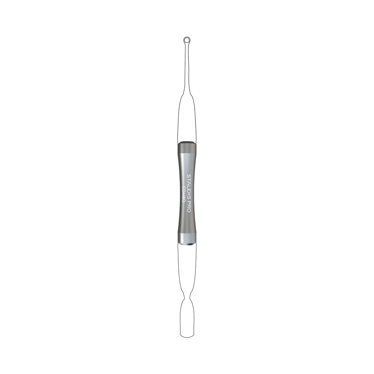 Uniq 10 Combo Cuticle Pusher Handle