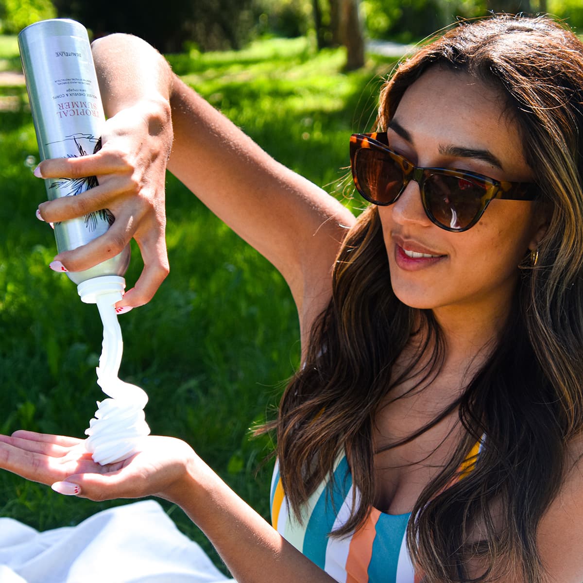 Tropical Summer Hair & Body Foam