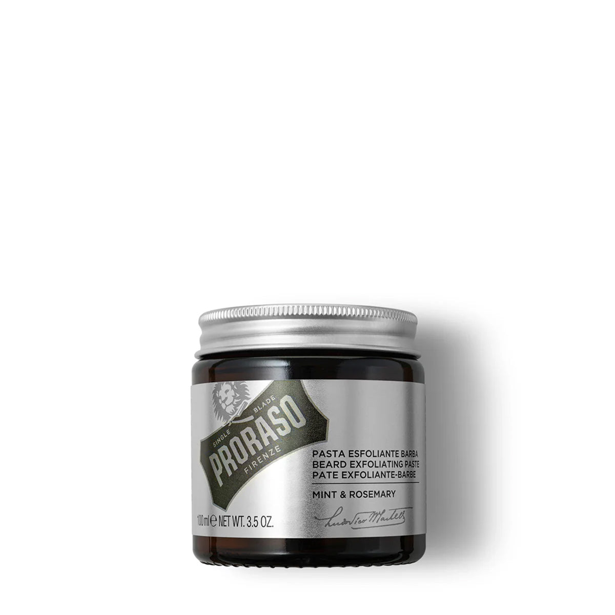 Mint & rosemary exfoliating beard paste