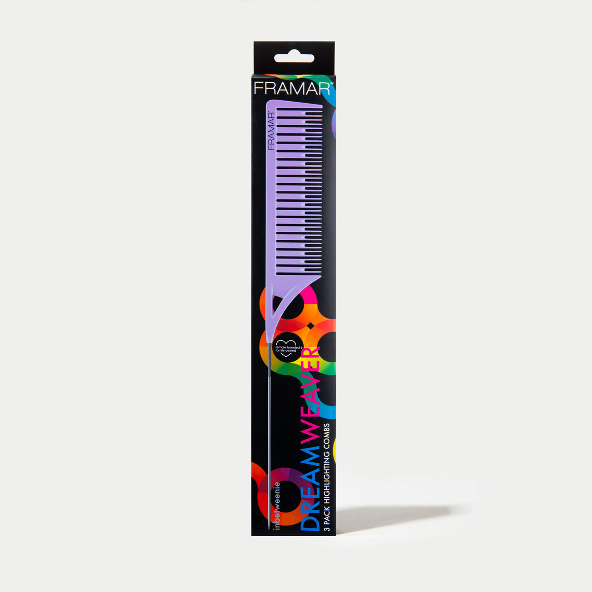 Metal Tail Comb Color X3