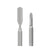 Cuticle Pusher Oblique / Rounded EXPERT 90 Type 2
