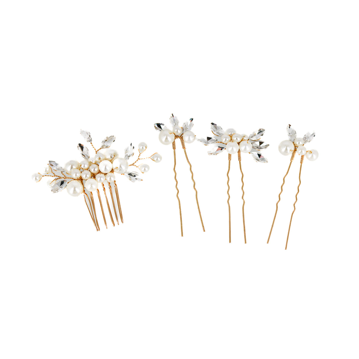 ALICE 4-Piece Bridal Hair Accessory Set