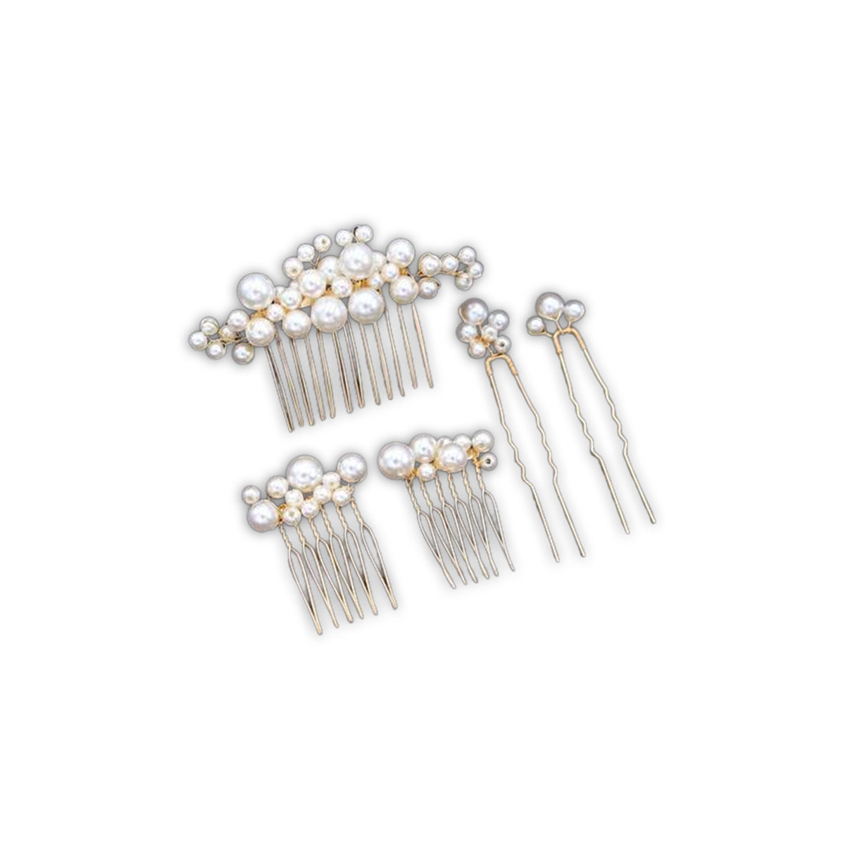 5-Piece SOFIA Bridal Hair Accessory Set