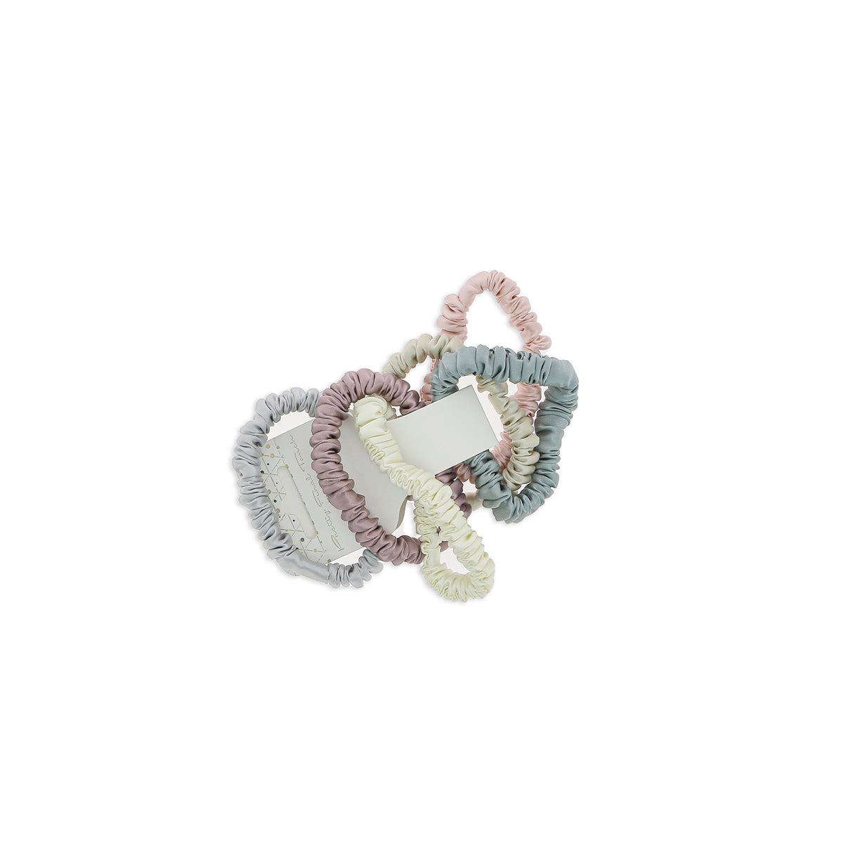 Silk Scrunchie Set X6