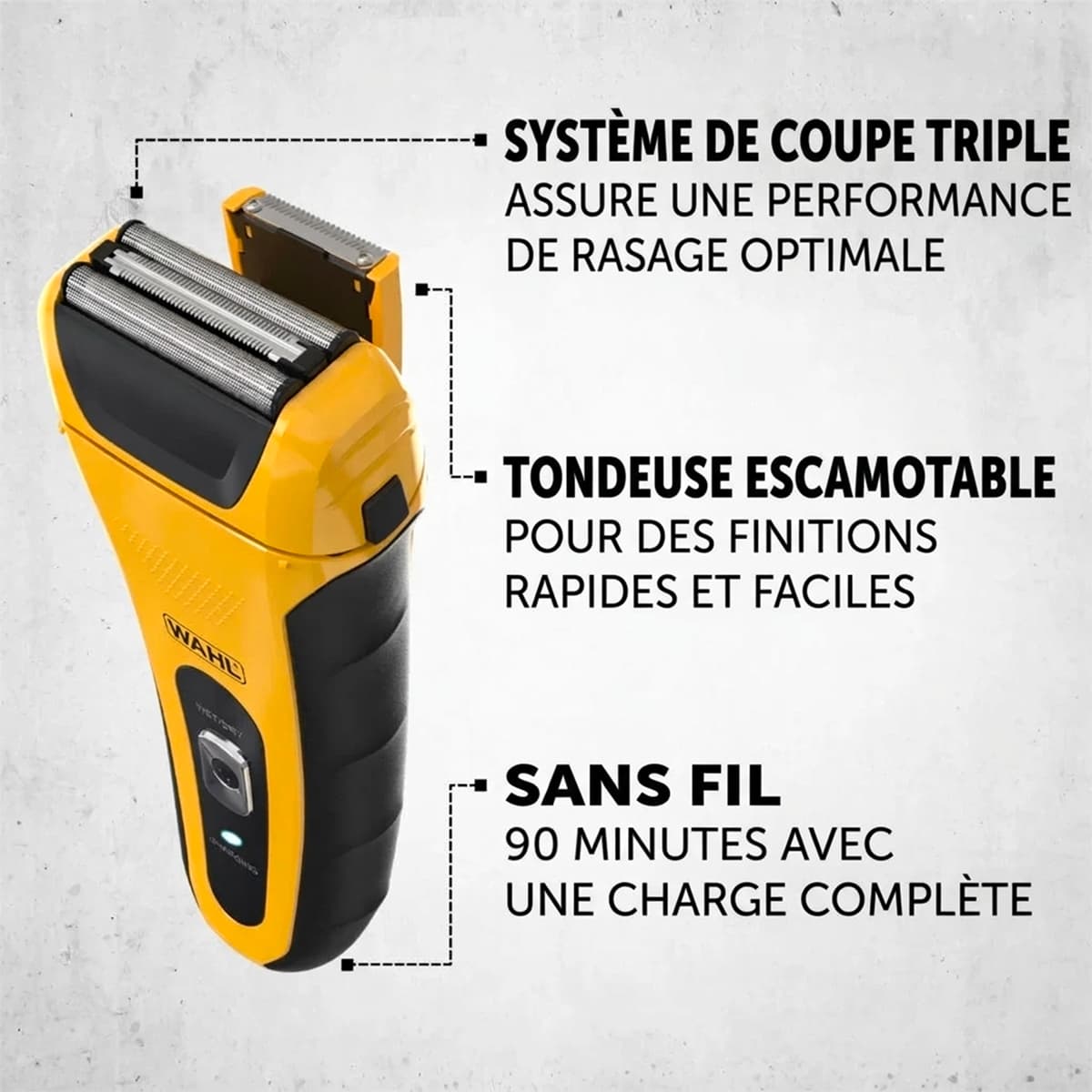 Rasoir Shaver Lifeproof Jaune
