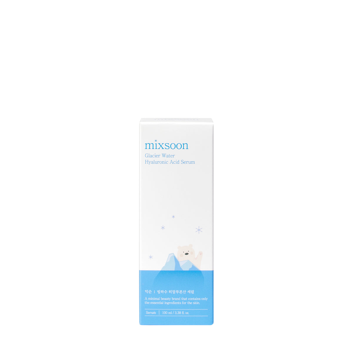 Sérum Hydratant à l'Acide Hyaluronique et Eau de Glacier MIXSOON 100ml
