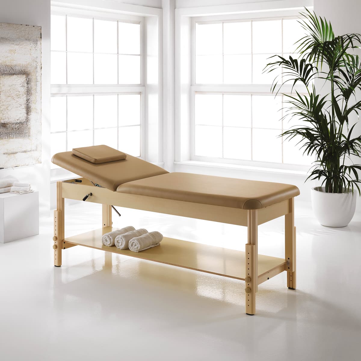 Feng Shui Beige Massage Table