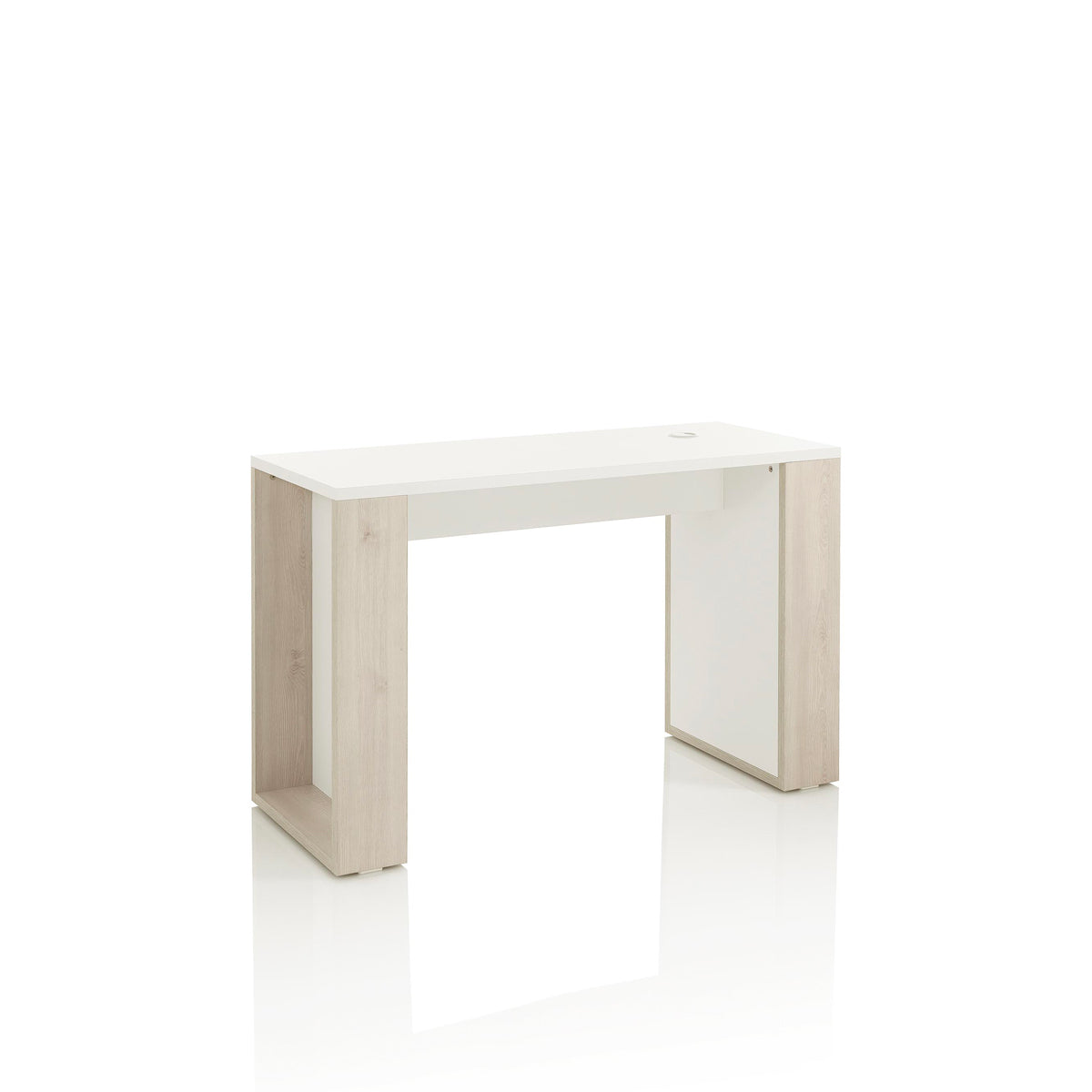 Table Manucure en Mélèze Naturel