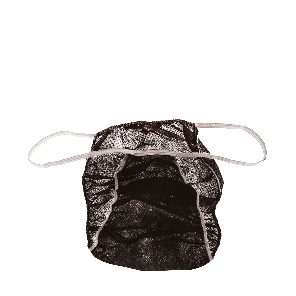Men's Black Disposable Thong X100
