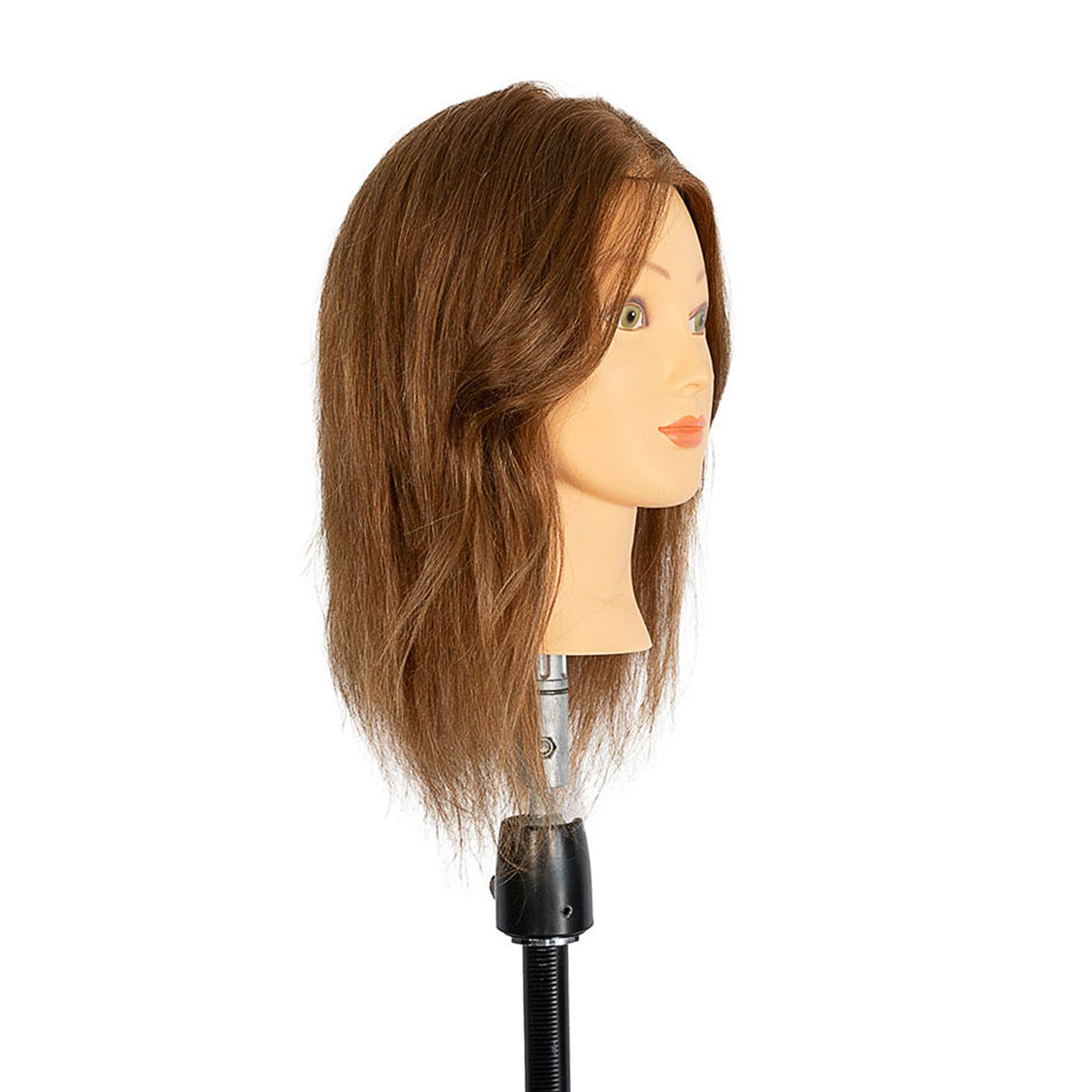 Tête Malléable ENORA Blond Foncé 30cm Spéciale Coupe