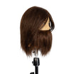 Tête Malléable Hugo Châtain 25cm avec Barbe Spéciale Coupe