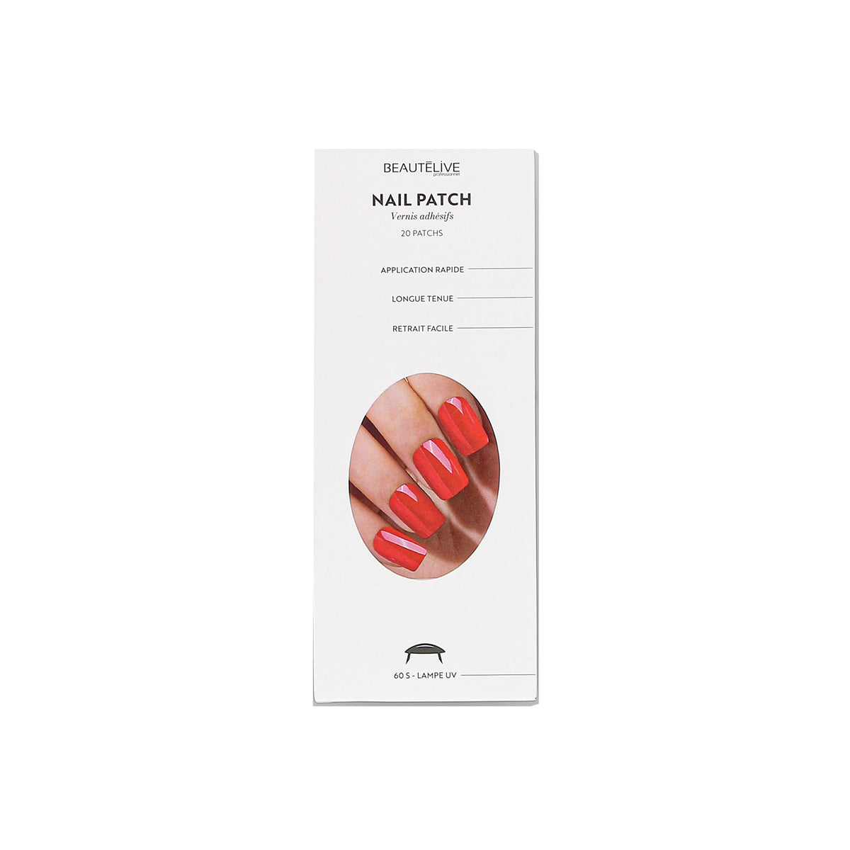 Vernis Adhésifs Nail Patchs X20