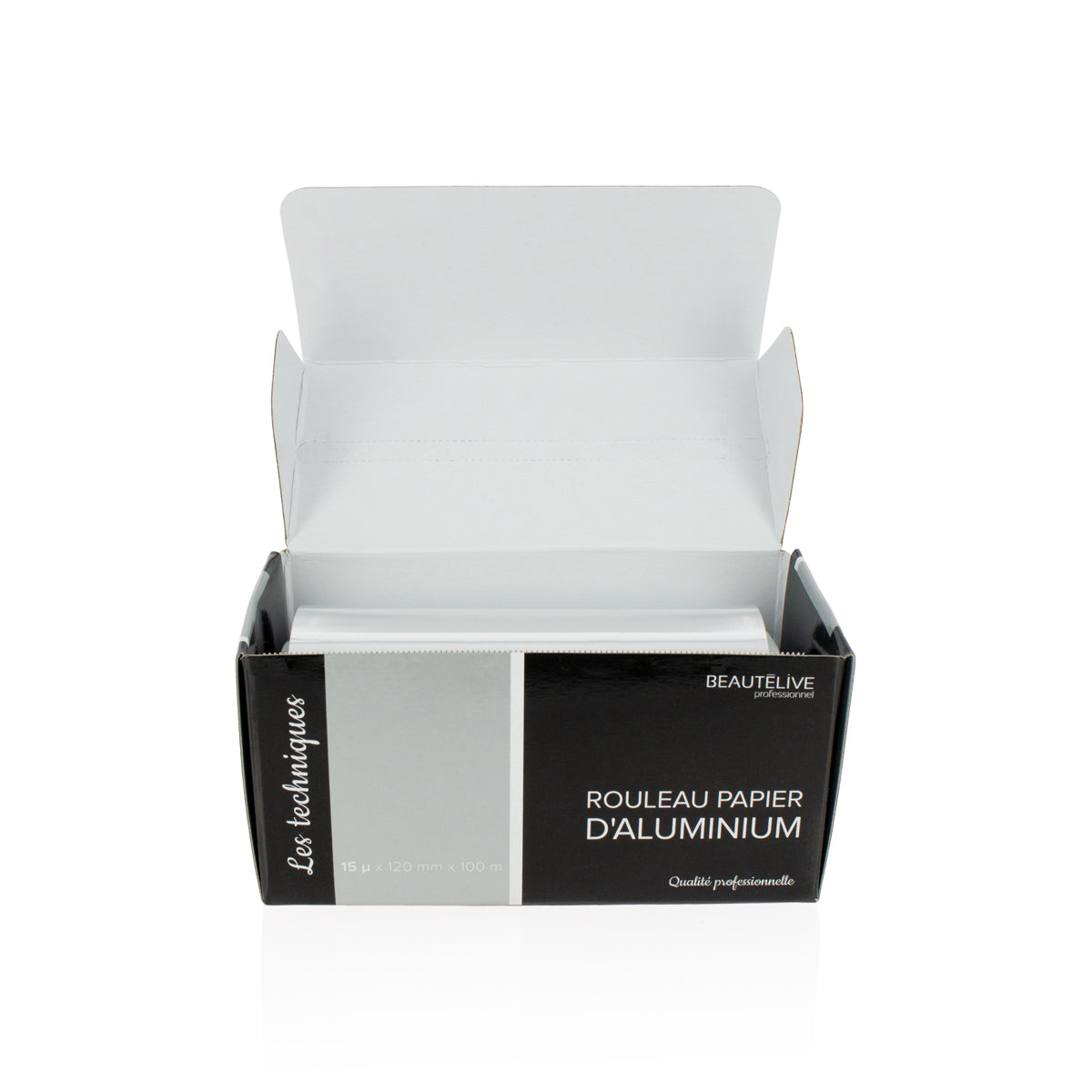 Hair foiling aluminum 15 microns, 12cmx100m