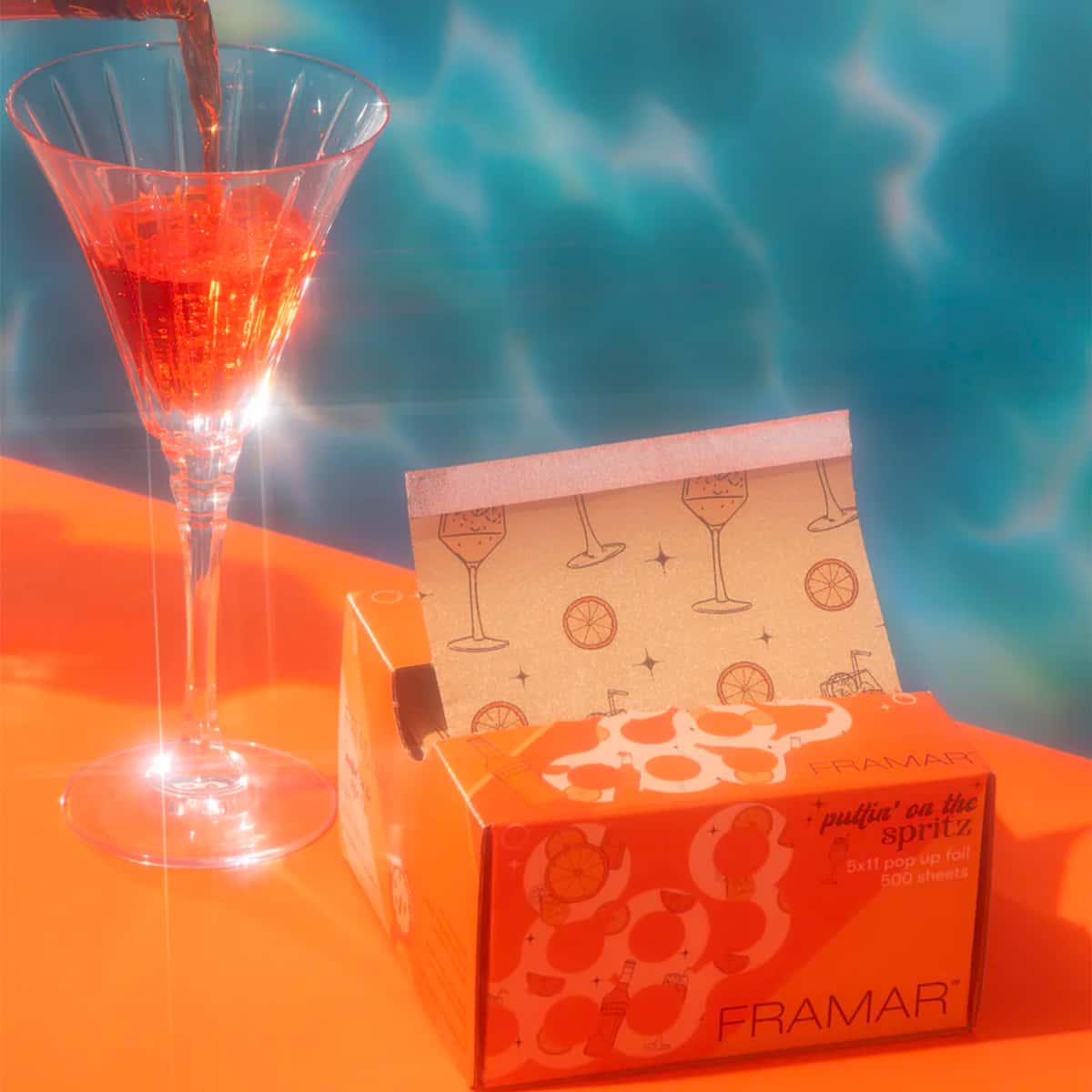 Alu 500 Feuilles POP UP Puttin On The Spritz 5x11cm