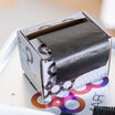 Black Embossed Aluminum Foil 12cmx100m