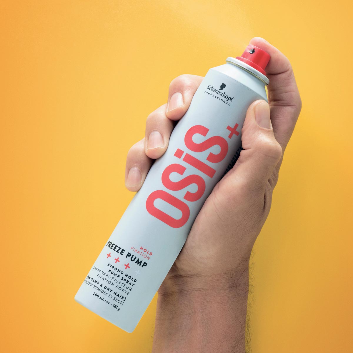 Strong hold spray spray FREEZE PUMP OSIS+ Schwarzkopf Professional
