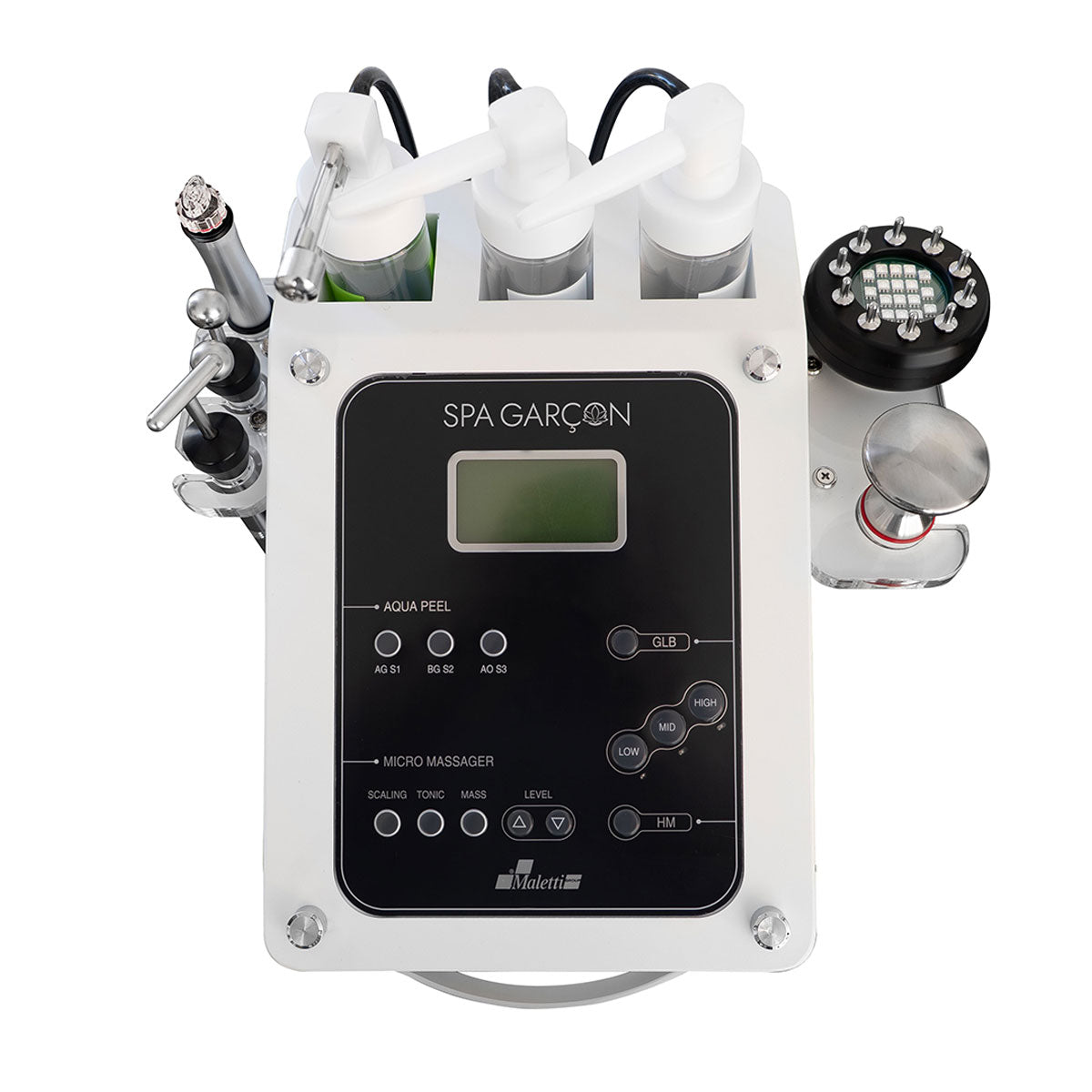 Appareil Multifonction Cuir Chevelu Head SPA Garçon sur Roulettes