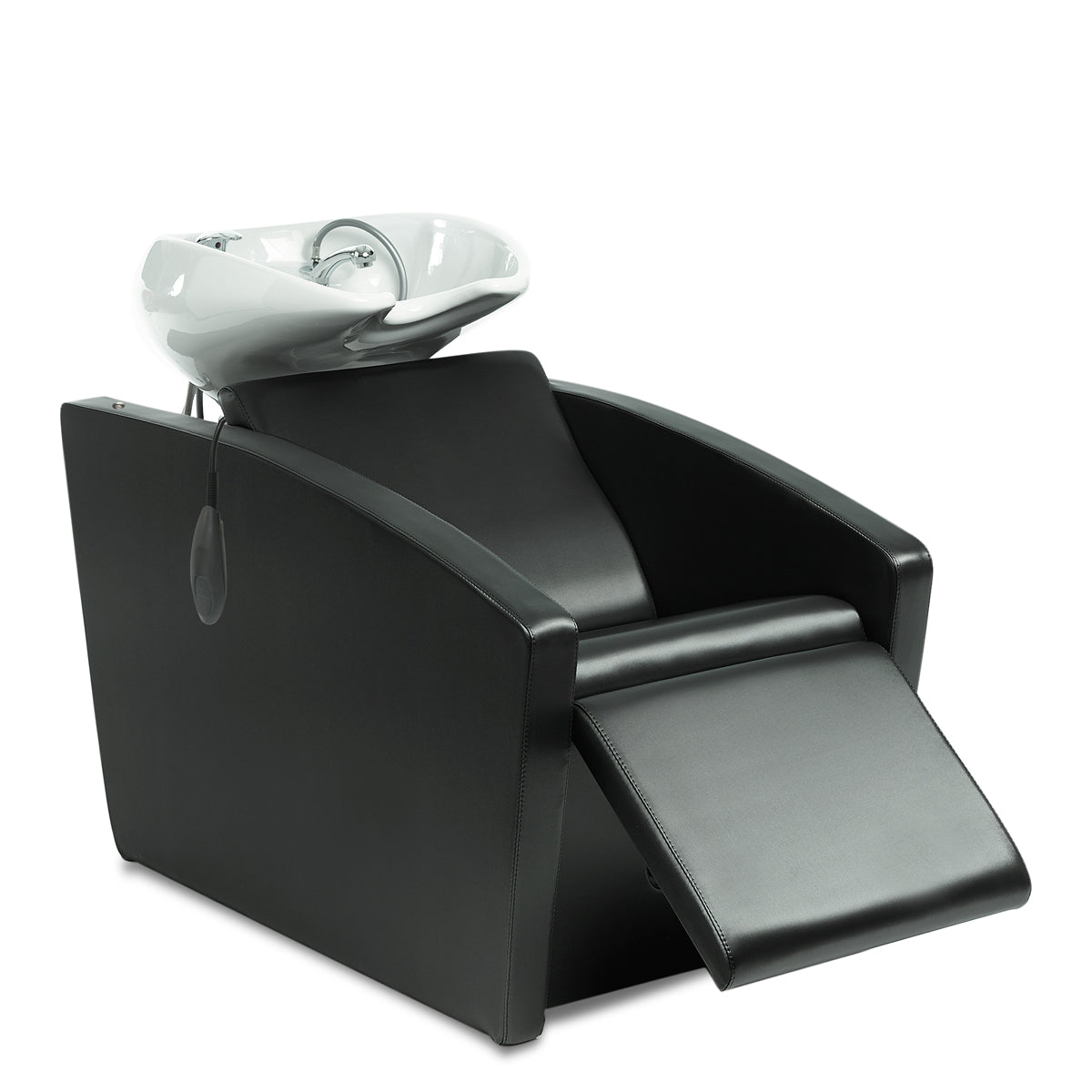 Bac ADRIEN 1 place massage Air du dos Lève-jambes électrique Cuvette Blanche