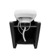 Bac ADRIEN 1 place massage Air du dos Lève-jambes électrique Cuvette Blanche