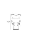 Lady KATY Grey Structure Bin