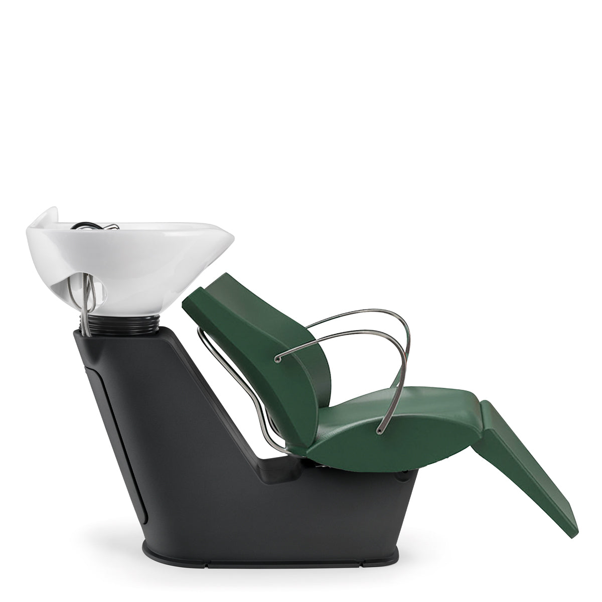 Lady Lion Plus Black Frame Manual Leg Rest Tray