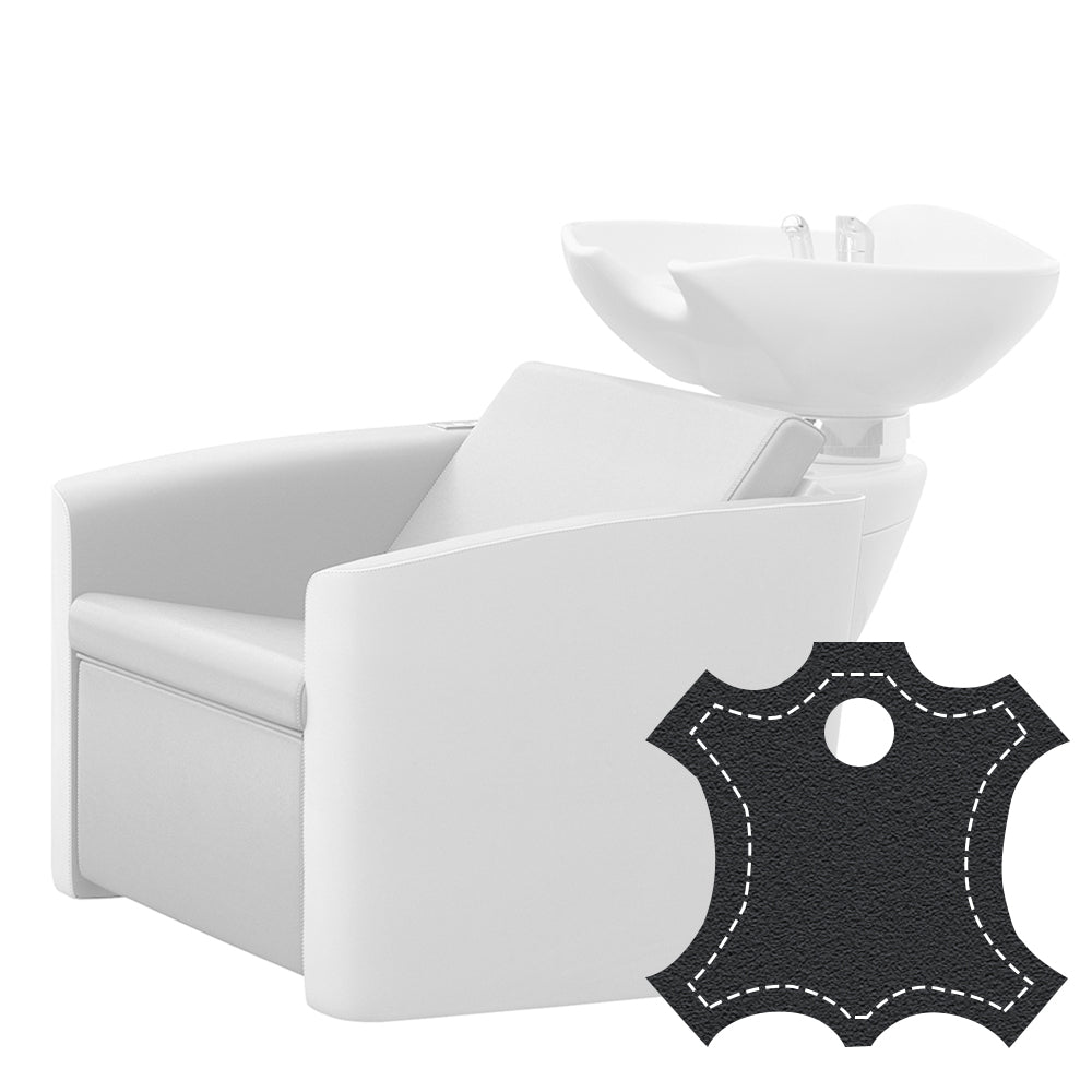 SkyWash Prima Classe Air Massage Backwash Unit with electric leg rest