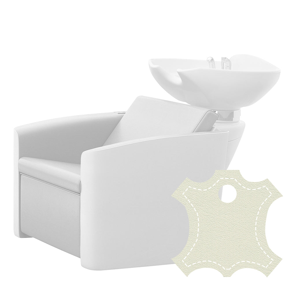SkyWash Prima Classe Air Massage Backwash Unit with electric leg rest