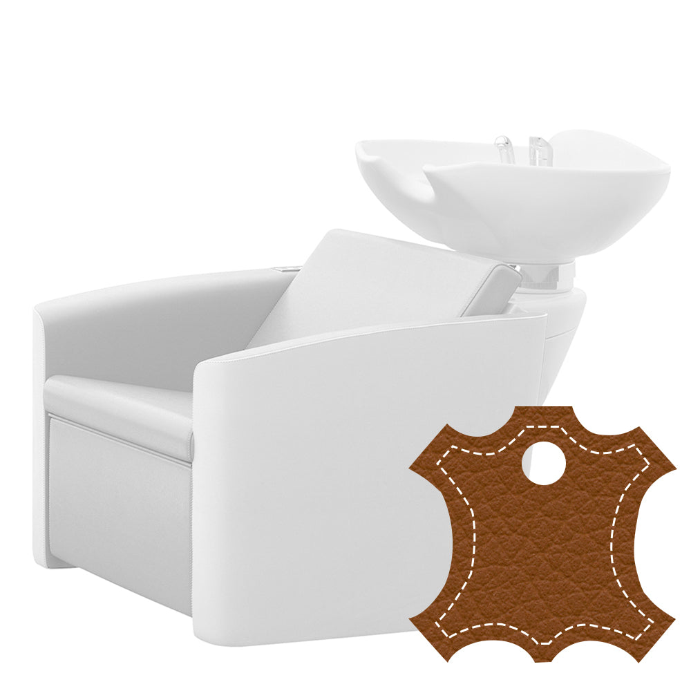 SkyWash Prima Classe Air Massage Backwash Unit with electric leg rest