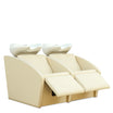 THEO 2-Section Electric Leg-rest Couch White Bowl