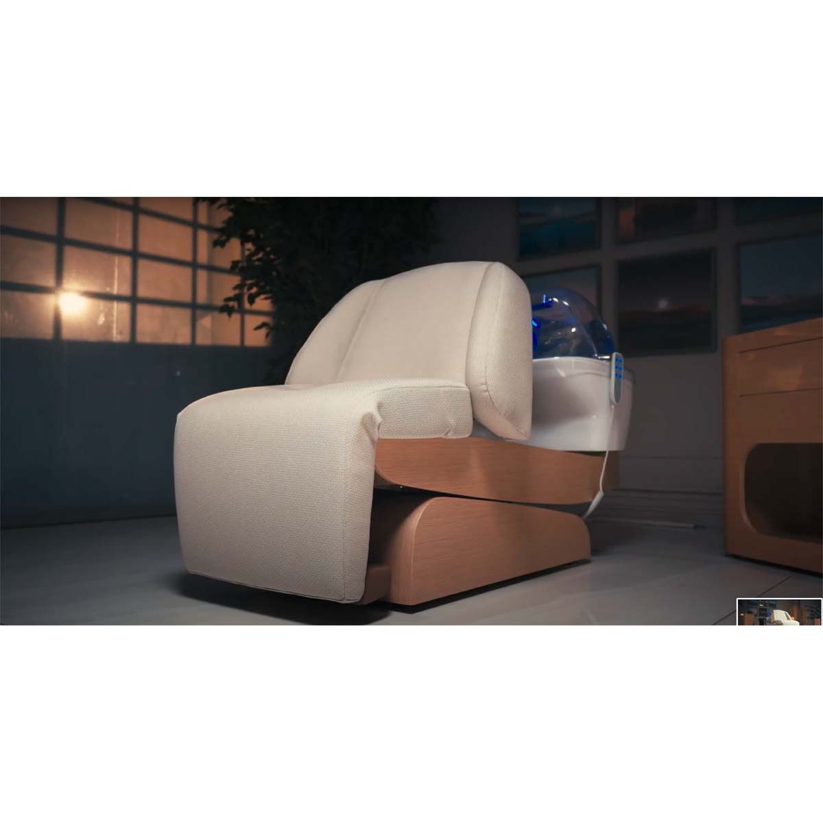 HEAVEN Relax bathtub + Igloo Shirodara + Vapomist 1 + Headrest