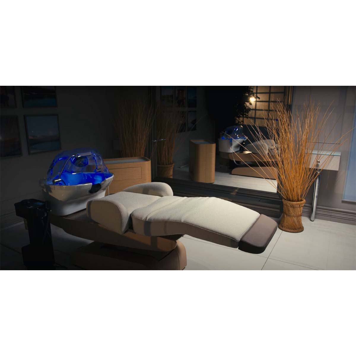 HEAVEN Relax bathtub + Igloo Shirodara + Vapomist 1 + Headrest