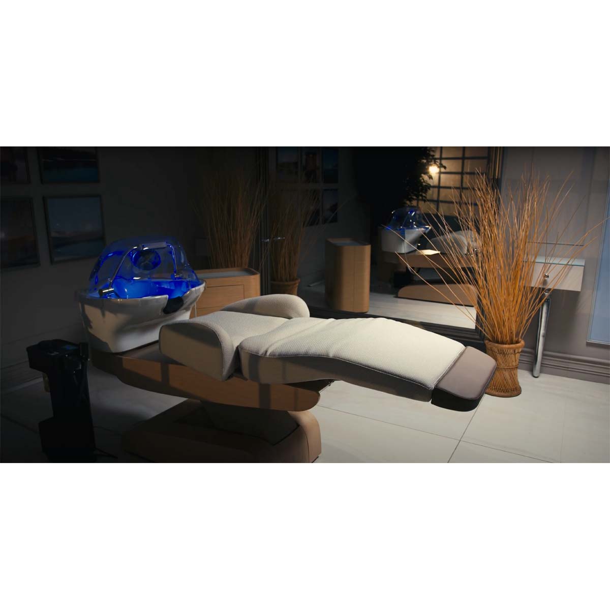 HEAVEN Relax bathtub + Igloo Shirodara + Vapomist 1 + Headrest